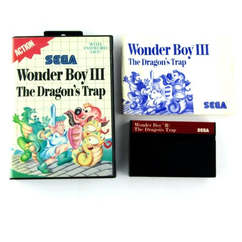 Sega Master System Spiel Wonder Boy III - The Dragon`s Trap