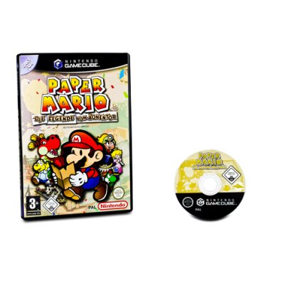 Gamecube Spiel Paper Mario Die Legende Vom Äonentor #A