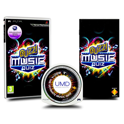 PSP Spiel Buzz - Das Ultimative Musik Quiz