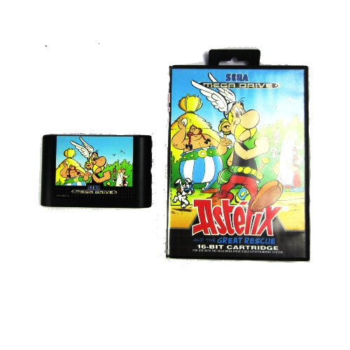 SEGA Mega Drive Spiel ASTERIX AND THE GREAT RESCUE #A