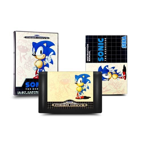 Sega Mega Drive Spiel Sonic The Hedgehog