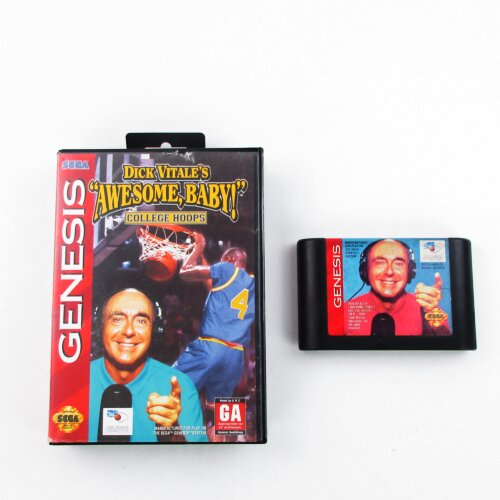 SEGA Mega Drive Spiel Dick Vitales "Awesome, Baby!" - College Hoops #A