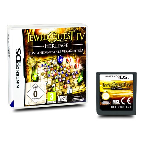 DS Spiel Jewel Quest Iv - Heritage : das Geheimnisvolle Vermächtnis #A