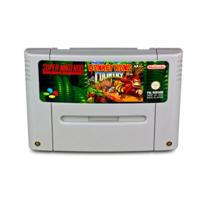 SNES Spiel Donkey Kong Country 1