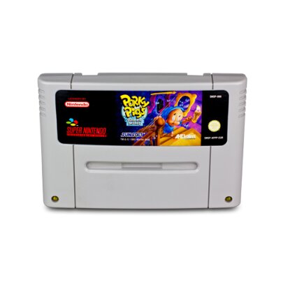 SNES Spiel Porky Pigs - Haunted Holiday