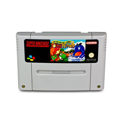 SNES Spiel Super Mario World 2 - Yoshis Island