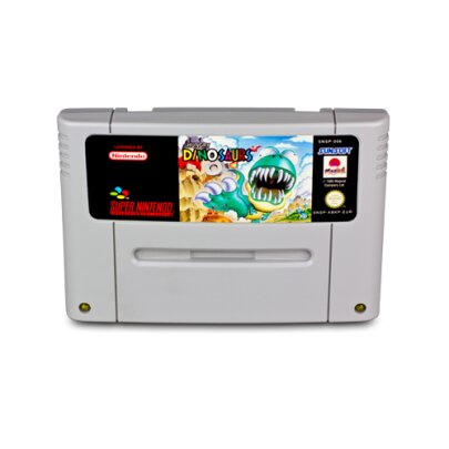 SNES Spiel Hungry Dinosaurs