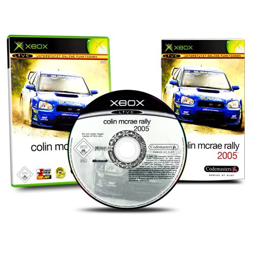 Xbox Spiel Colin Mcrae Rally 2005