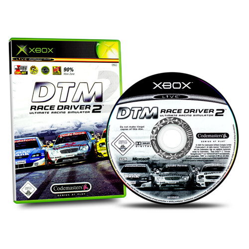 XBOX Spiel DTM RACE DRIVER 2 - ULTIMATE RACING SIMULATOR #A