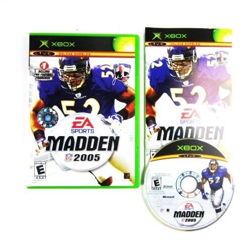 XBOX Spiel MADDEN NFL 2005 (USA ohne USK) ab 18 #234