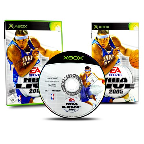 Xbox Spiel NBA Live 2005