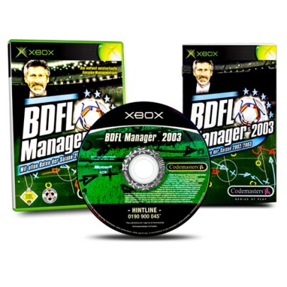 Xbox Spiel Bdfl Manager 2003