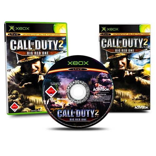 Xbox Spiel Call of Duty 2 - Big Red One (USK 18)