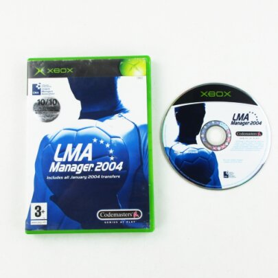 Xbox Spiel Lma Manager 2004 #A