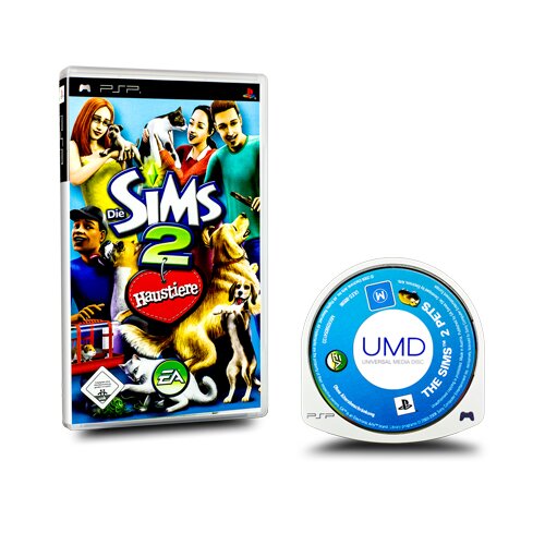 PSP Spiel Die Sims 2 Haustiere #A