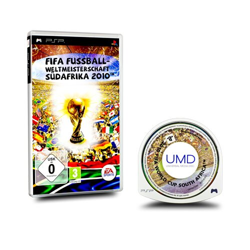 PSP Spiel FIFA FUSSBALL WELTMEISTERSCHAFT SÜDAFRIKA 2010 #A