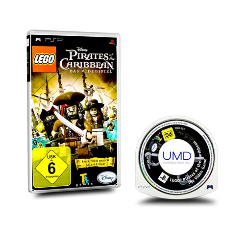 PSP Spiel LEGO PIRATES OF THE CARIBBEAN - DAS VIDEOSPIEL #A