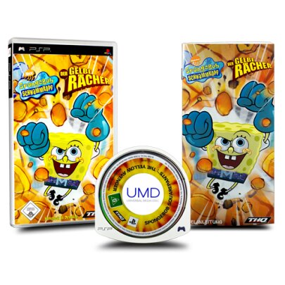 PSP Spiel Spongebob Schwammkopf - Der Gelbe Rächer