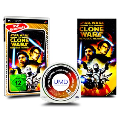 PSP Spiel Star Wars The Clone Wars - Republic Heroes