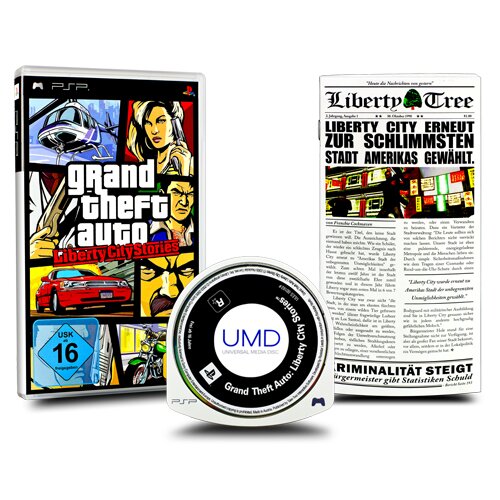 PSP Spiel Grand Theft Auto - Gta - Liberty City Stories (Deutsche Version)