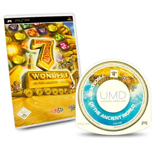 PSP Spiel 7 WONDERS OF THE ANCIENT WORLD #A