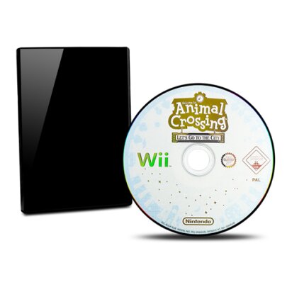 Wii Spiel ANIMAL CROSSING - LETS GO TO THE CITY #B
