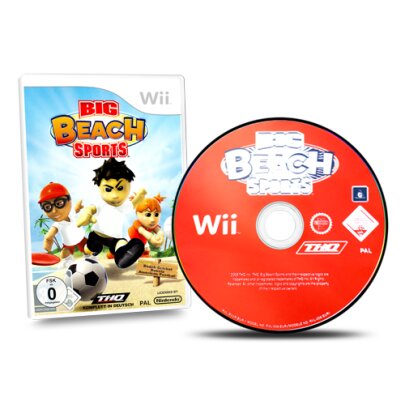 Wii Spiel BIG BEACH SPORTS #A