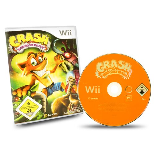Wii Spiel CRASH - HERRSCHER DER MUTANTEN #A
