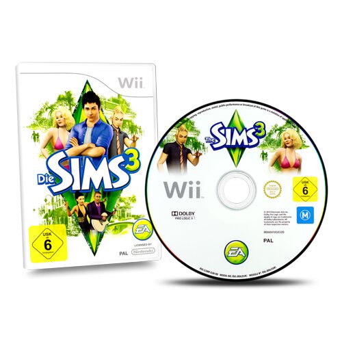Wii Spiel DIE SIMS 3 #A