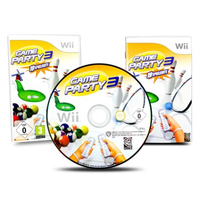 Wii Spiel Game Party 3 - 19 Spielehits