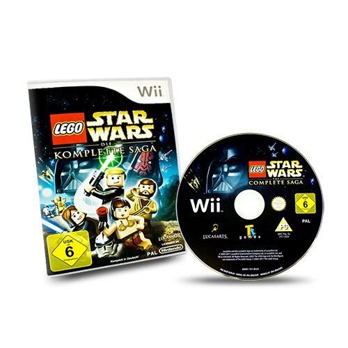 Wii Spiel Lego Star Wars - Die Komplette Saga #A