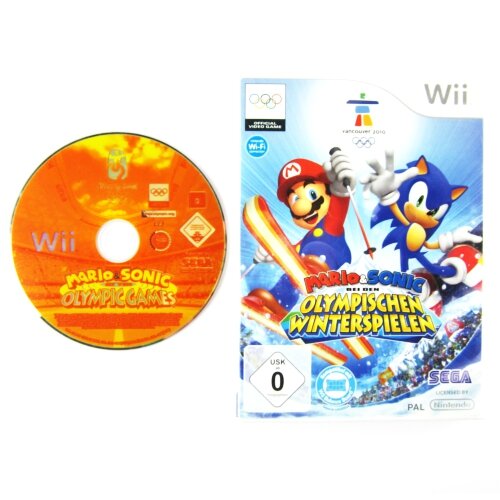 Wii Spiel Mario & Sonic bei Den Olympischen Winterspielen #A