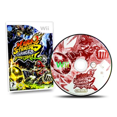 Wii Spiel MARIO STRIKERS - CHARGED FOOTBALL #A
