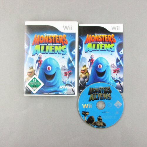 Wii Spiel Monsters vs. Aliens