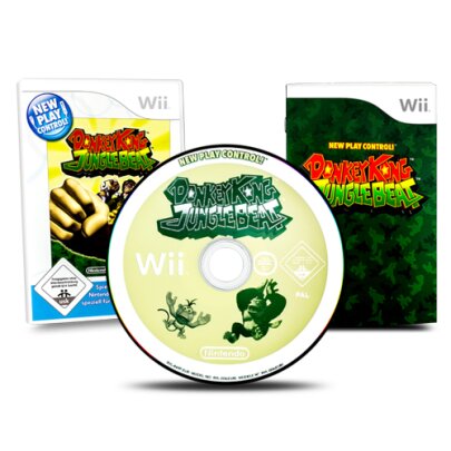 Wii Spiel New Play Control ! Donkey Kong Jungle Beat