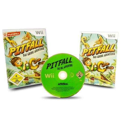 Wii Spiel Pitfall - Das Grosse Abenteuer