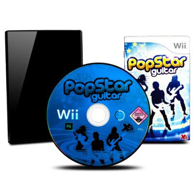 Wii Spiel POPSTAR GUITAR ohne AirG Aufsatz #C