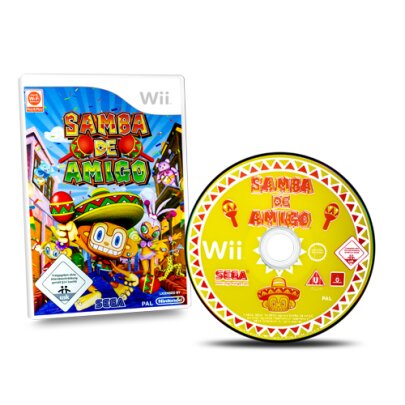 Wii Spiel SAMBA DE AMIGO #A