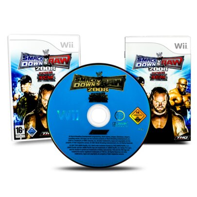 Wii Spiel WWE Smackdown vs Raw 2008