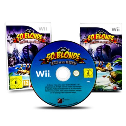 Wii Spiel So Blonde - Zurück auf Die Insel