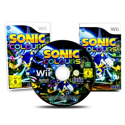 Wii Spiel Sonic Colours