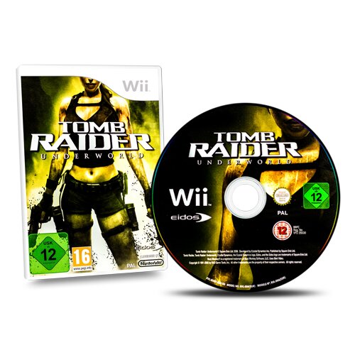 Wii Spiel Tomb Raider Underworld #A