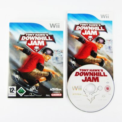 Wii Spiel Tony Hawks Downhill Jam