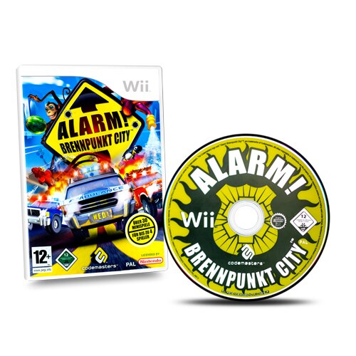 Wii Spiel ALARM! BRENNPUNKT CITY #A