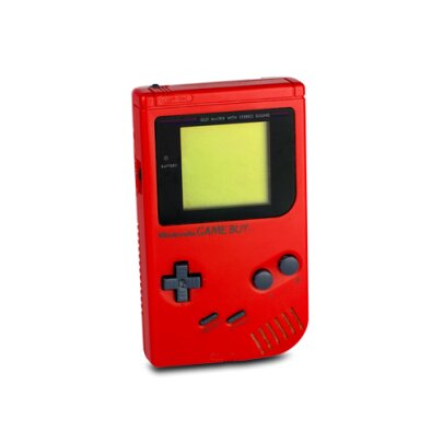 Gameboy Classic Konsole in Rot / Red Zora #13A