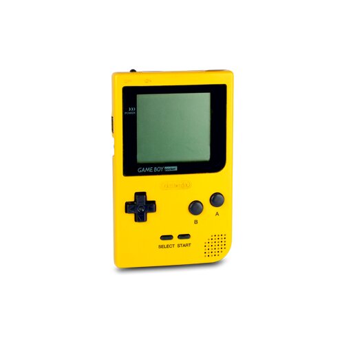 Gameboy Pocket Konsole in Gelb / Yellow #21A