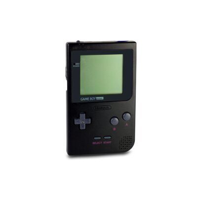 Gameboy Pocket Konsole in Schwarz / Black #25A