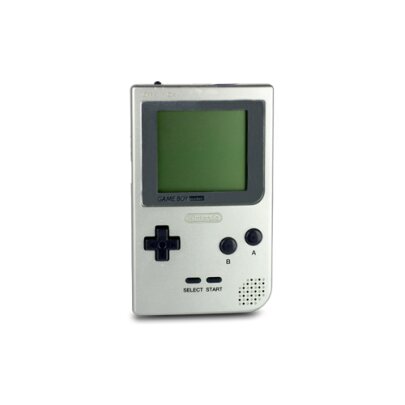 Gameboy Pocket Konsole in Silber / Silver #26A