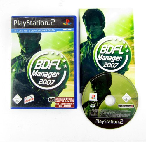 PS2 Spiel Bdfl Manager 2007