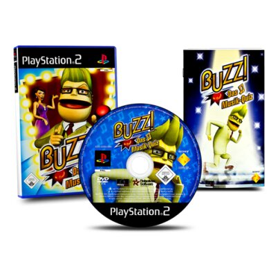 PS2 Spiel Buzz ! - Das Musik Quiz ohne Buzzer
